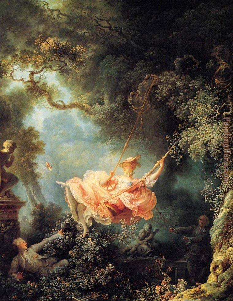 The Swing 1767 painting - Jean Fragonard The Swing 1767 art painting